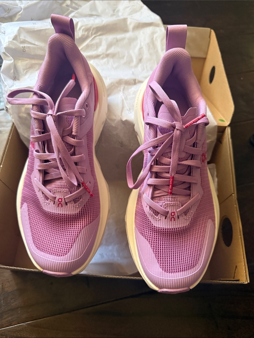 On Running Women's Lavender Athletic Sneakers